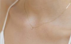 25 Best Ideas Small Diamond Necklaces