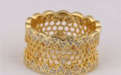 25 The Best Honeycomb Lace Rings