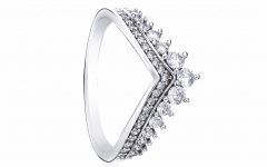 25 Best Collection of Princess Wishbone Rings
