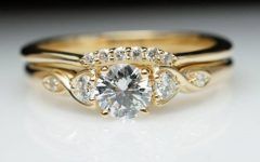 15 Best Ideas Gold Engagement Rings and Wedding Bands