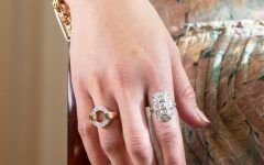 25 Best Collection of Vintage Circle Rings