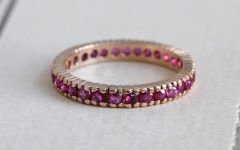 25 Best Collection of Ruby Eternity Rings
