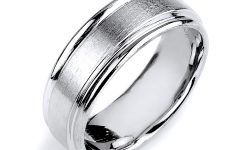 15 The Best Diamond Wedding Bands in Sterling Silver with Rose Rhodium
