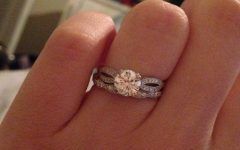 Twisted Engagement Rings with Wedding Band