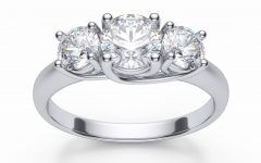15 Best 3 Stone Platinum Engagement Rings