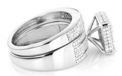 2024 Best of Silver Engagement Ring Sets